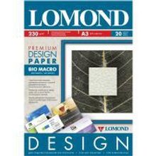 LOMOND 0936032 макробумага глянцевая Био  Premium А3 (297 х 420 мм) 230 г м2, 20 листов