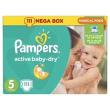 Pampers Active Baby-Dry 11-18 кг 5 111 шт.