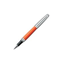 4779.530 - Ручка чернильная LEMAN оранжевый лак серебрение колпачок с насечками