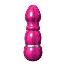 Pipedream Алюминиевый рельефный вибратор PINK SMALL - 7,5 см. (розовый)