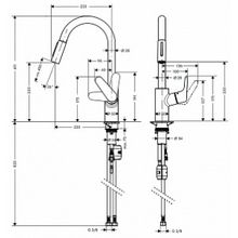 Смеситель Hansgrohe Focus 31815800 для кухонной мойки
