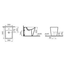 Vitra Биде напольное T4 4467B003-0288