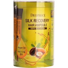 Deoproce Silk Recovery Hair Ampoule Argan Oil 100 г