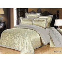 Постельное белье Жаккард с вышивкой 1,5 спальное AMARENTA Silk-Place SP019B-4-1521