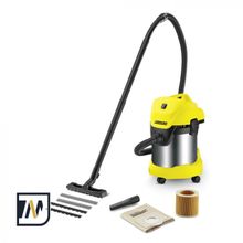 Пылесос сухой и влажной уборки Karcher WD 3 Premium