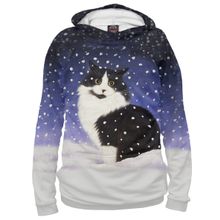 Худи Я-МАЙКА Снежный котик