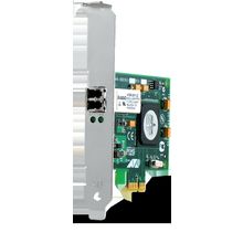 net card allied telesis pci at-2911sx lc-001 10 100mbps single port fiber gigabit nic for 32-bit pcie x1 bus, lc, rohs version