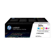 Набор картриджей 201X HP Color LaserJet Pro MFP M277 M274 M252, 2,3К  C Y M CF253XM