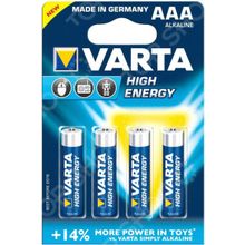 VARTA High energy AAA 4 шт.