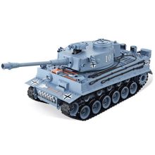 Радиоуправляемый танк German Tiger Grey масштаб 1:20 40Mhz - 4101-1