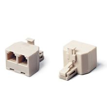 Разветвитель RJ45 - 2xRJ45, штекер на два гнезда 8P8C, Gembird US-12