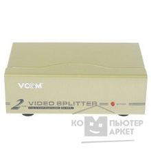 Vcom VDS8015 Разветвитель VGA 1->2-port VGA15M+2VGA15F +б.п.