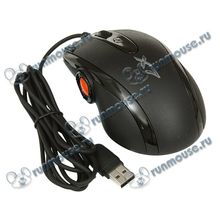 Оптическая мышь A4Tech "Gaming Mouse X7 X-755BK", 5кн.+скр., черный (USB2.0) (ret) [88459]