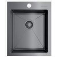 Мойка Omoikiri Akisame 41-GM вороненая сталь