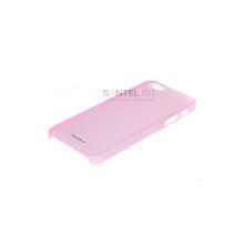 Накладка Nuoku Fresh для iPhone 5, розовая