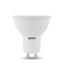Gauss Лампа светодиодная Gauss GU10 9W 6500K матовая 101506309 ID - 235875