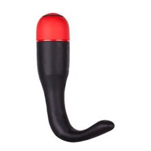 Dream Toys Вибромассажёр предстательной железы MENZSTUFF PROSTATIGATOR VIBRATOR (черный с красным)