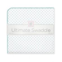 SwaddleDesigns Classic Polka Dots морской кристалл