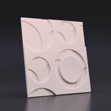 Стеновая гипсовая 3D панель – Лабиринт, 500х500mm