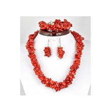 Бусики-Колечки Комплект Коралл "Забава 3" арт. КП054