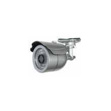 Камера видеонаблюдения цветная, VG-6106LR влагозащищенная, встроенная ИК подсветка, светлая