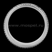 Серебряное кольцо Плющ