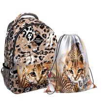 Рюкзак Erich Krause - EasyLine 20L - Wild Cat - с мешком