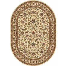 Российский ковер BUHARA 5471_cream_oval, 2.4 x 5