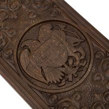 Нарды резные "Герб Армении"