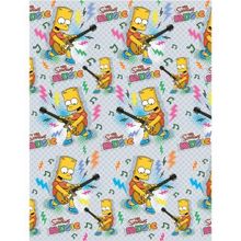 Мона Лиза флисовый 150х200 Simpsons music