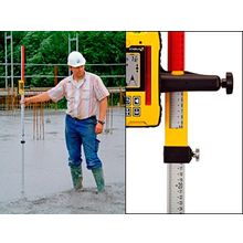 Алюминиевая нивелирная телескопическая рейка Stabila тип NL