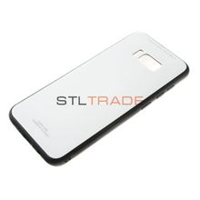 G955 S8+ Samsung Накладка Glass Case белый