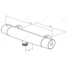 Am.Pm Смеситель Sense F7540000 с термостатом