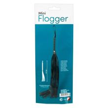 Черная плеть Mini Flogger - 56 см. (241154)