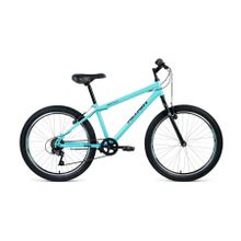 Подростковый горный (MTB) велосипед MTB HT 24 1.0 мятный черный 14" рама