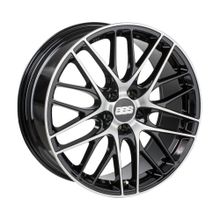 Колесные диски BBS CS029 7,5R17 5*112 ET46 d57 Black Diamond Cut [0358519#]