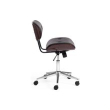 Tetchair Кресло CRAFT, орех, кож зам черный