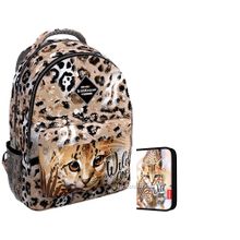 Рюкзак Erich Krause - EasyLine 20L - Wild Cat - с пеналом