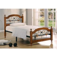 Кровать односпальная деревянная 6131