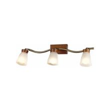 Odeon Light 1971 3W TARA ODL08 402 бронза   дерево E14 2x40W