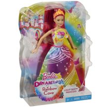 Barbie Радужная принцесса с волшебными волосами