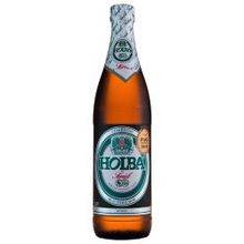 Пиво ХОЛБА Шерак, 0.500 л., 4.7%, светлое, стеклянная бутылка, 0