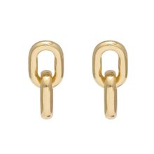 Серьги-гвоздики под золото (арт. 78539-1)