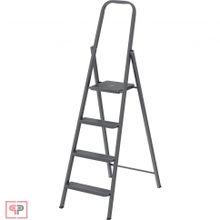 СИБРТЕХ Стремянка 4 ступени, компактная, стальная Россия Сибртех