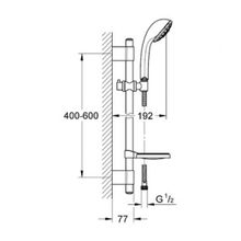 Душевой гарнитур Grohe Relexa Trio (27132000) (600 мм)