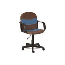 Tetchair Кресло BAGGI, коричневый синий