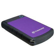 Transcend 750Gb USB 2.0 Portable Disk Drive, StoreJet 2.5, SATA, Anti-shock (TS750GSJ25H2P)