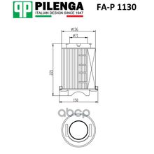 Фильтр Воздушный PILENGA арт. FAP1130