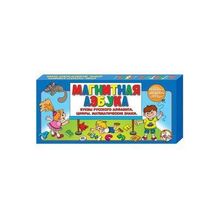 Настольная игра Магнитная азбука, 79 элементов, 3+
