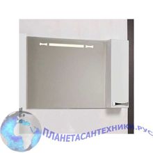 Шкаф зеркальный для ванны Акватон - ДИОР 100 белый 1A167902DR01R